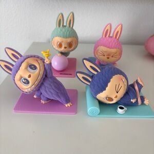 POPMART Labubu Yoga Four little cuties